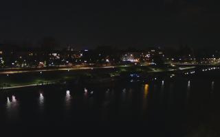 Kraków widok na Most Grunwaldzki - 01-11-2025 22:26