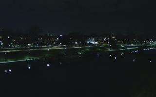 Kraków widok na Most Grunwaldzki - 01-11-2025 22:56