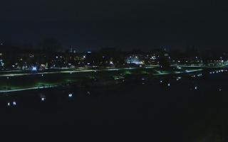 Kraków widok na Most Grunwaldzki - 01-11-2025 23:12