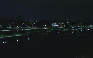 Kraków widok na Most Grunwaldzki - 01-11-2025 23:27