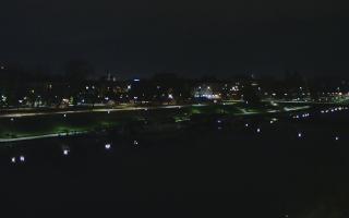 Kraków widok na Most Grunwaldzki - 01-11-2025 23:34