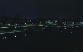 Kraków widok na Most Grunwaldzki - 01-11-2025 23:42