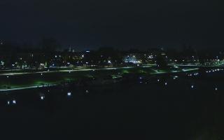 Kraków widok na Most Grunwaldzki - 01-11-2025 23:50
