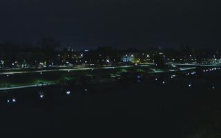 Kraków widok na Most Grunwaldzki - 02-11-2025 01:59