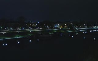 Kraków widok na Most Grunwaldzki - 02-11-2025 02:29