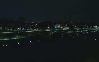 Kraków widok na Most Grunwaldzki - 02-11-2025 04:08
