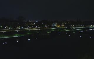 Kraków widok na Most Grunwaldzki - 02-11-2025 04:23