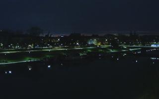 Kraków widok na Most Grunwaldzki - 02-11-2025 04:30