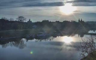 Kraków widok na Most Grunwaldzki - 02-11-2025 06:24