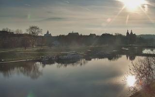 Kraków widok na Most Grunwaldzki - 02-11-2025 07:02