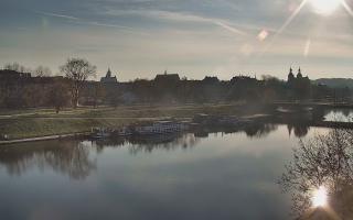 Kraków widok na Most Grunwaldzki - 02-11-2025 07:17