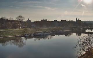 Kraków widok na Most Grunwaldzki - 02-11-2025 07:25