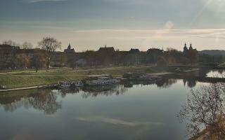 Kraków widok na Most Grunwaldzki - 02-11-2025 07:48