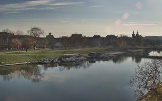 Kraków widok na Most Grunwaldzki - 02-11-2025 08:03