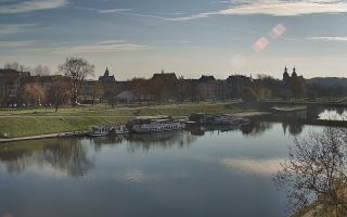 Kraków widok na Most Grunwaldzki - 02-11-2025 08:18