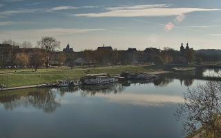Kraków widok na Most Grunwaldzki - 02-11-2025 08:26
