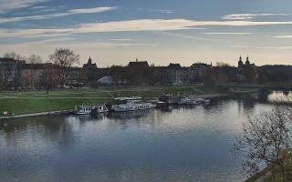 Kraków widok na Most Grunwaldzki - 02-11-2025 08:41