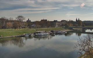 Kraków widok na Most Grunwaldzki - 02-11-2025 09:11