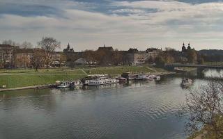 Kraków widok na Most Grunwaldzki - 02-11-2025 09:42