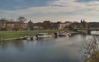 Kraków widok na Most Grunwaldzki - 02-11-2025 10:04