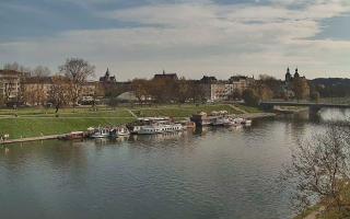 Kraków widok na Most Grunwaldzki - 02-11-2025 10:12
