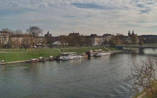 Kraków widok na Most Grunwaldzki - 02-11-2025 10:42