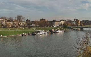 Kraków widok na Most Grunwaldzki - 02-11-2025 12:21