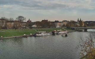 Kraków widok na Most Grunwaldzki - 02-11-2025 12:44