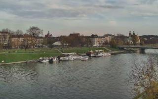 Kraków widok na Most Grunwaldzki - 02-11-2025 12:51