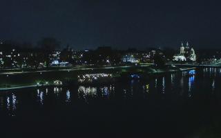 Kraków widok na Most Grunwaldzki - 02-11-2025 18:56