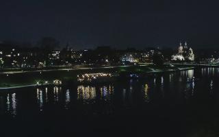 Kraków widok na Most Grunwaldzki - 02-11-2025 19:03