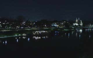 Kraków widok na Most Grunwaldzki - 02-11-2025 19:26