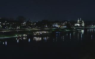 Kraków widok na Most Grunwaldzki - 02-11-2025 19:34