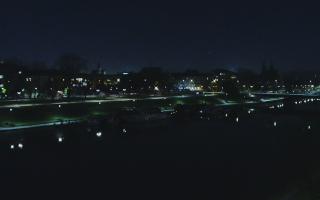 Kraków widok na Most Grunwaldzki - 04-11-2025 22:10