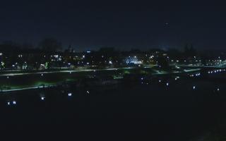 Kraków widok na Most Grunwaldzki - 04-11-2025 22:33