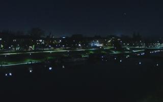 Kraków widok na Most Grunwaldzki - 04-11-2025 22:40
