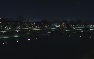 Kraków widok na Most Grunwaldzki - 04-11-2025 22:55