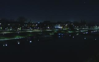 Kraków widok na Most Grunwaldzki - 04-11-2025 23:03
