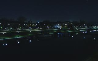 Kraków widok na Most Grunwaldzki - 04-11-2025 23:10