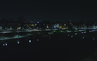 Kraków widok na Most Grunwaldzki - 19-11-2025 02:27