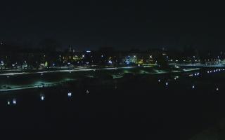 Kraków widok na Most Grunwaldzki - 19-11-2025 02:50