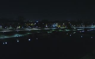 Kraków widok na Most Grunwaldzki - 19-11-2025 03:28