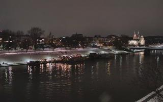 Kraków widok na Most Grunwaldzki - 24-11-2025 19:05