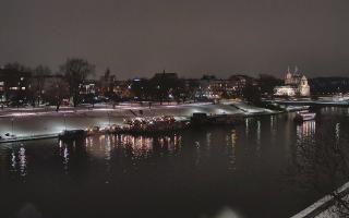 Kraków widok na Most Grunwaldzki - 24-11-2025 19:13