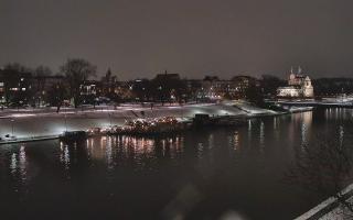Kraków widok na Most Grunwaldzki - 24-11-2025 19:20