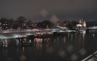 Kraków widok na Most Grunwaldzki - 24-11-2025 19:43