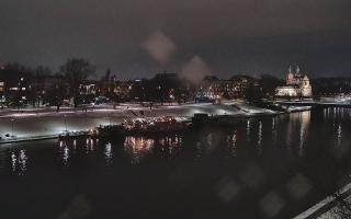 Kraków widok na Most Grunwaldzki - 24-11-2025 19:50