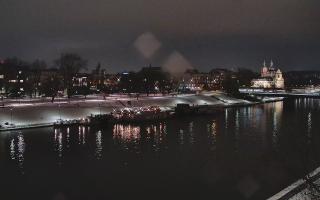 Kraków widok na Most Grunwaldzki - 24-11-2025 19:58