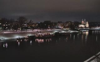 Kraków widok na Most Grunwaldzki - 24-11-2025 20:13