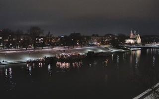 Kraków widok na Most Grunwaldzki - 24-11-2025 20:21